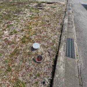 敷地内