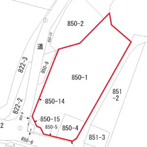 【高森町大島山】住宅用売土地のご案内 画像1